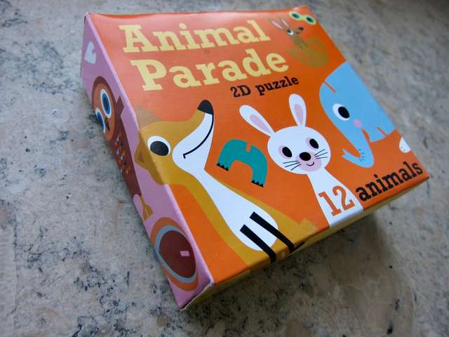 a box of cut out and make animal characters